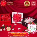 Bộ quà tặng 20.10 yến hũ chưng sẵn Nhân Việt
