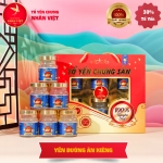 Lốc 6 Hũ Yến Sào Chưng Đường Kiêng Nhân Việt 30% Yến