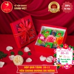 Hộp quà tặng ngày Nhà Giáo Việt Nam 20/11 yến chưng đường phèn / đường ăn kiêng