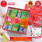 Hộp quà tặng 8/3 yến chưng đường ăn kiêng